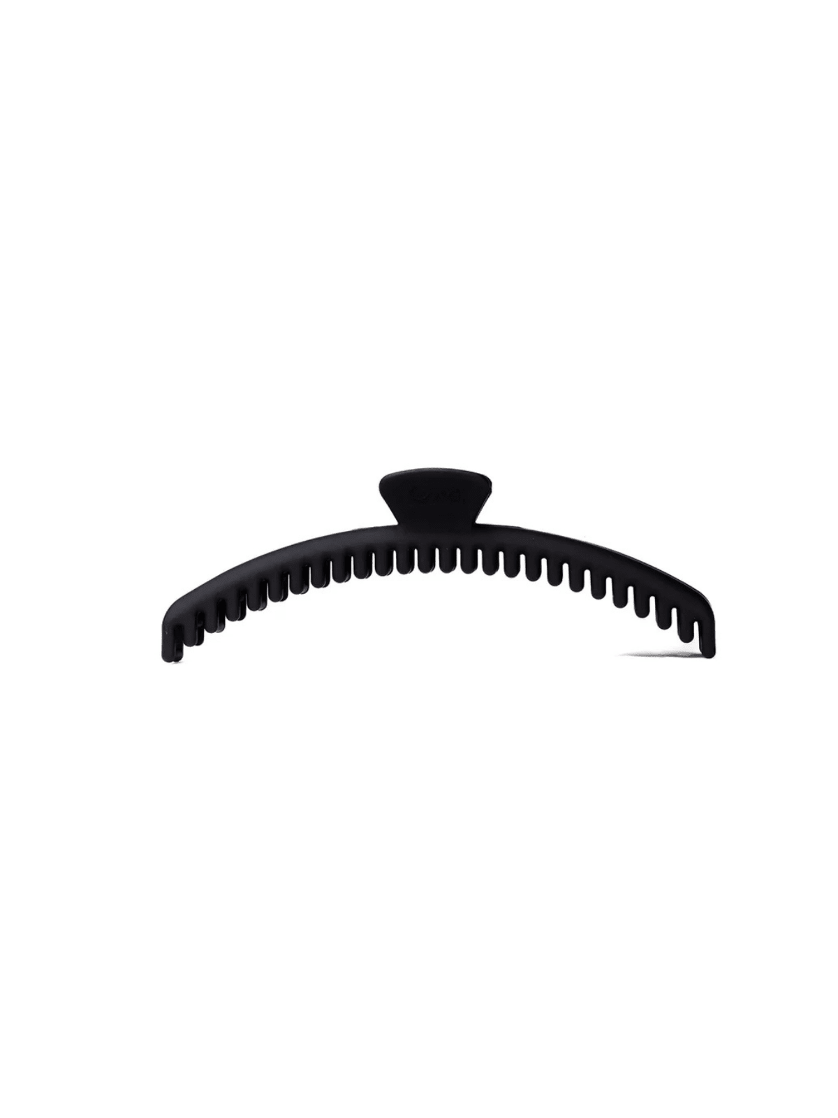 Rose & Lee Co Matte Hold Everything Claw Clip, Black Hair