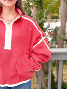 Rose & Lee Co Holland Pullover, Cherry Sweatshirt & Hoodies