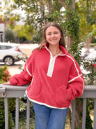 Rose & Lee Co Holland Pullover, Cherry Sweatshirt & Hoodies