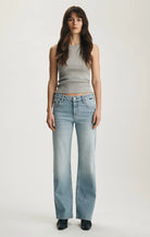 Rose & Lee Co Ibiza Jeans, Light Brushed Blue by Mavi Jeans Denim