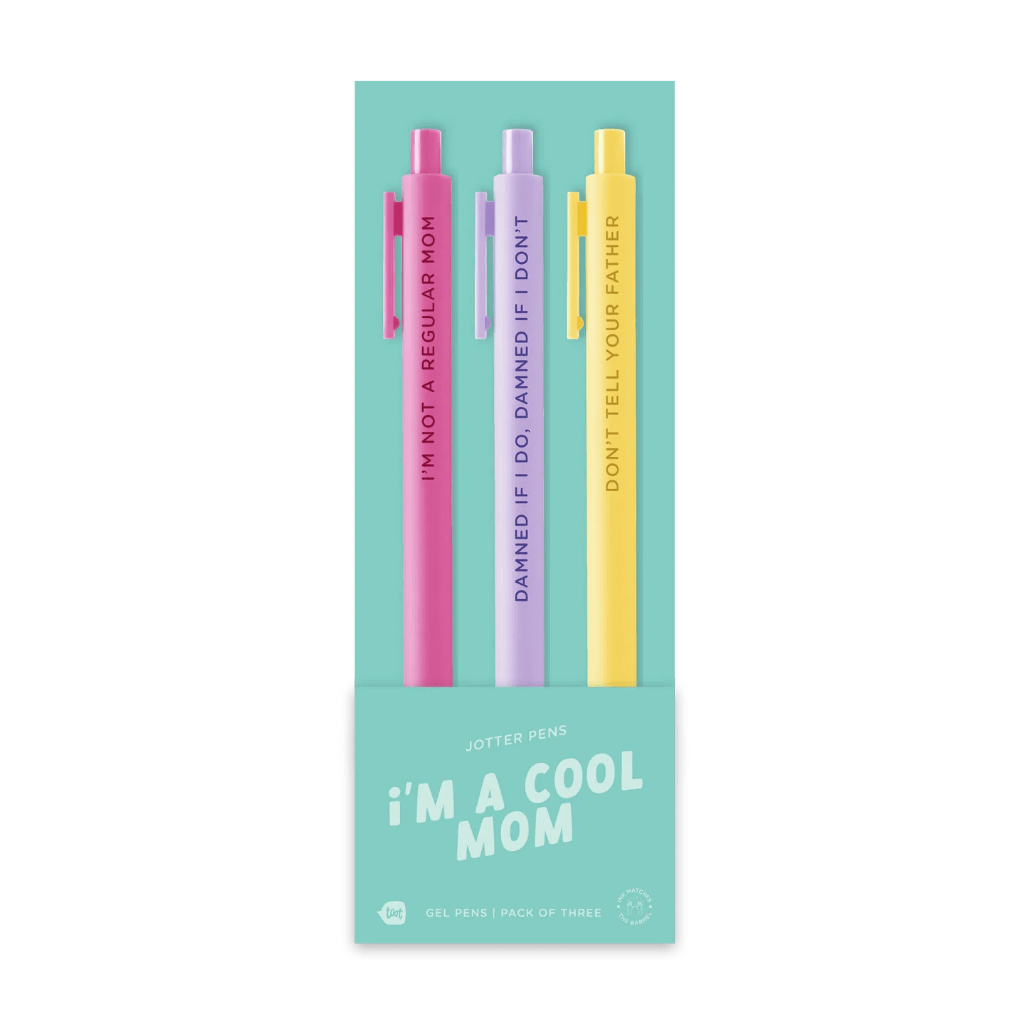 Rose & Lee Co Jotter Sets, I'm A Cool Mom Stationery