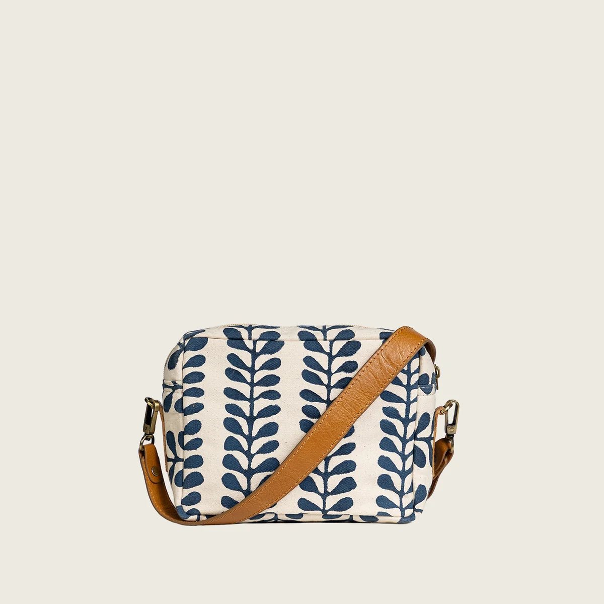 Rose & Lee Co Camera Bag, Indigo Fern Bags