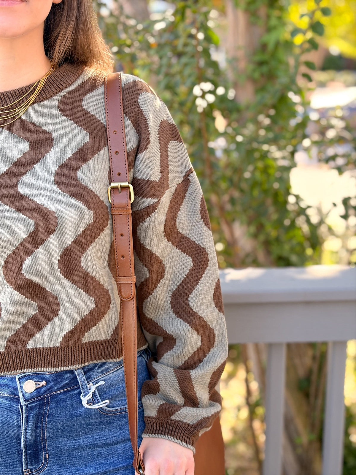 Rose & Lee Co Ingrid Sweater, Squiggles by Known Supply Sweaters
