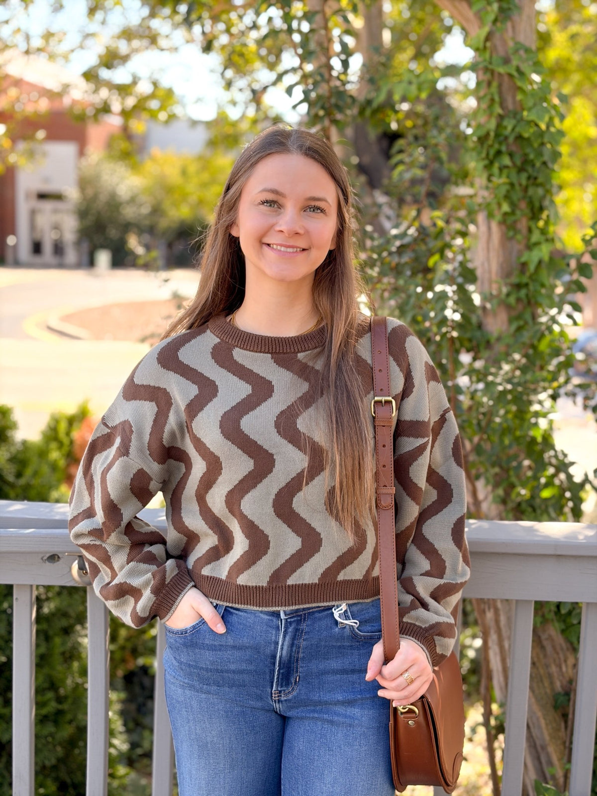 Rose & Lee Co Ingrid Sweater, Squiggles by Known Supply Sweaters