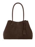 Rose & Lee Co Irene Suede Shoulder Bag, Chocolate Bags