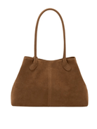 Rose & Lee Co Irene Suede Shoulder Bag, Tan Accessories