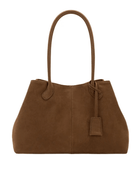Rose & Lee Co Irene Suede Shoulder Bag, Tan Accessories