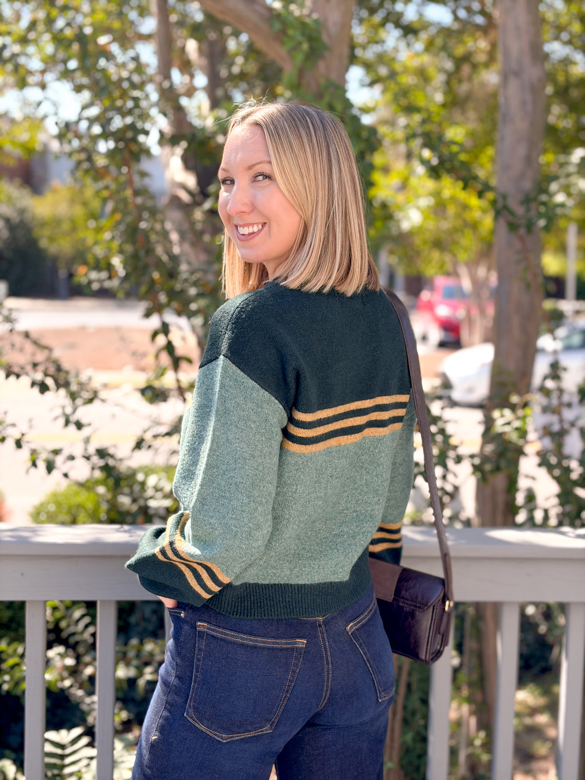 Rose & Lee Co Isabeau Sweater, Hunter Green Sweaters