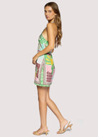 Rose & Lee Co Isla Dress, Green Multi Event Dress