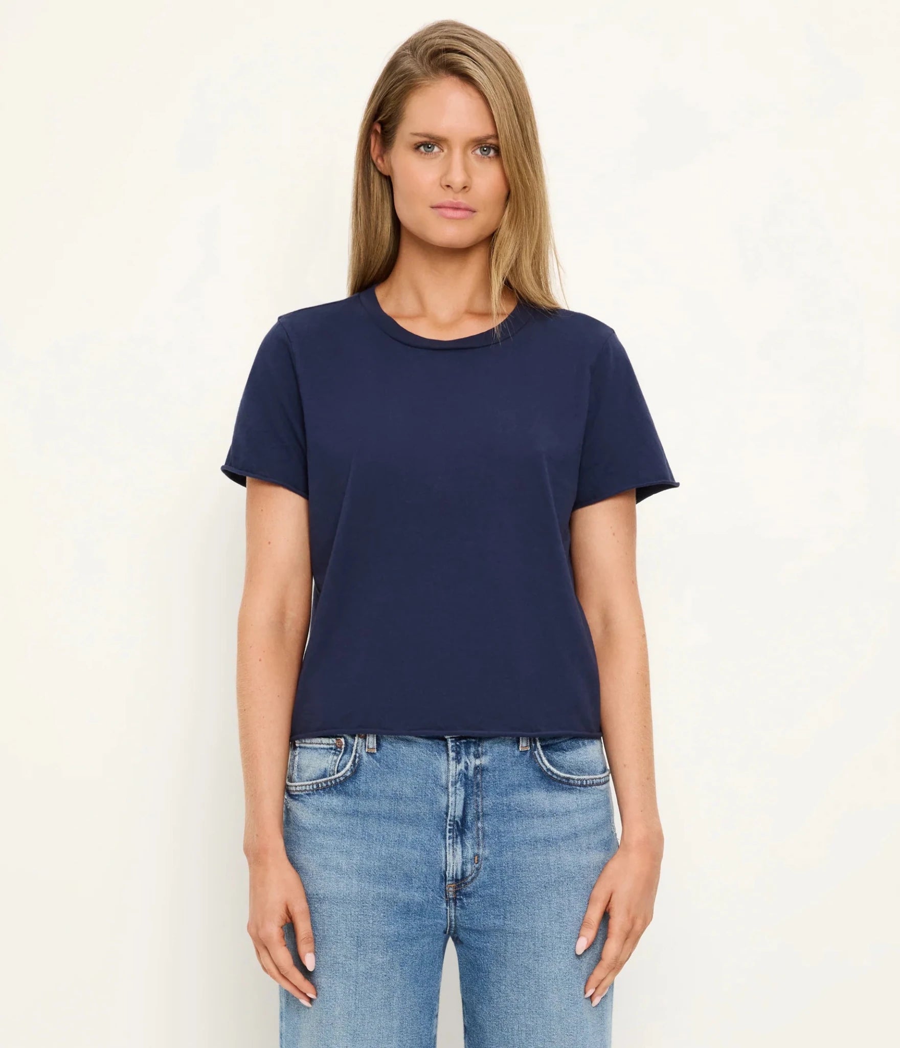 Rose & Lee Co Jackie Tee, Nocturnal by Michael Stars short sleeve