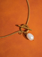Classic Pearl Chain Necklace