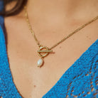 Classic Pearl Chain Necklace