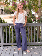 Rose & Lee Co Joanie Pants, Indigo Pants