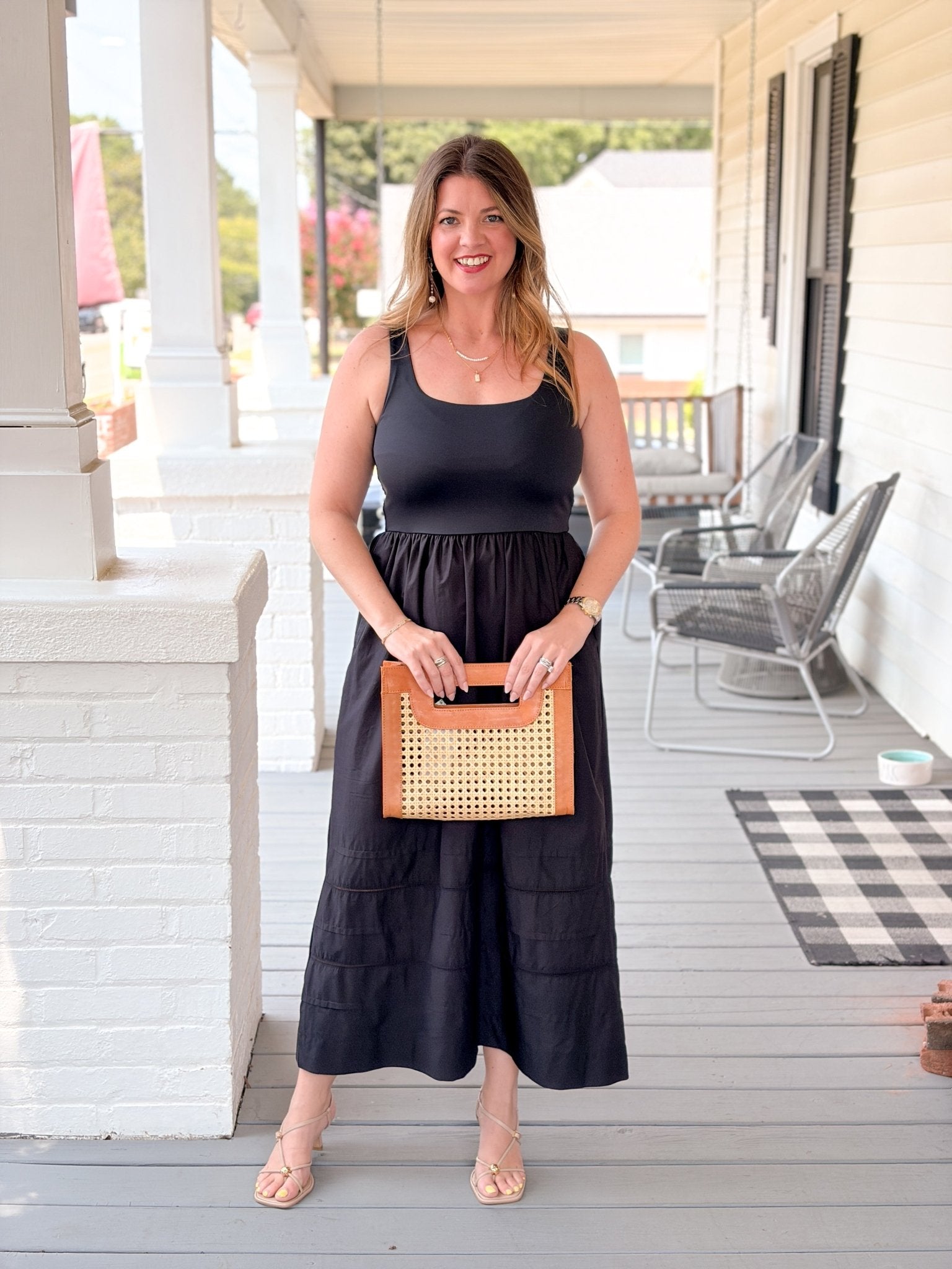 Rose & Lee Co Johanna Dress, Black by Z Supply Casual Dresses
