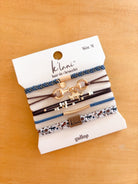 Rose & Lee Co Hair Tie Bracelet Set, Gallop Hair