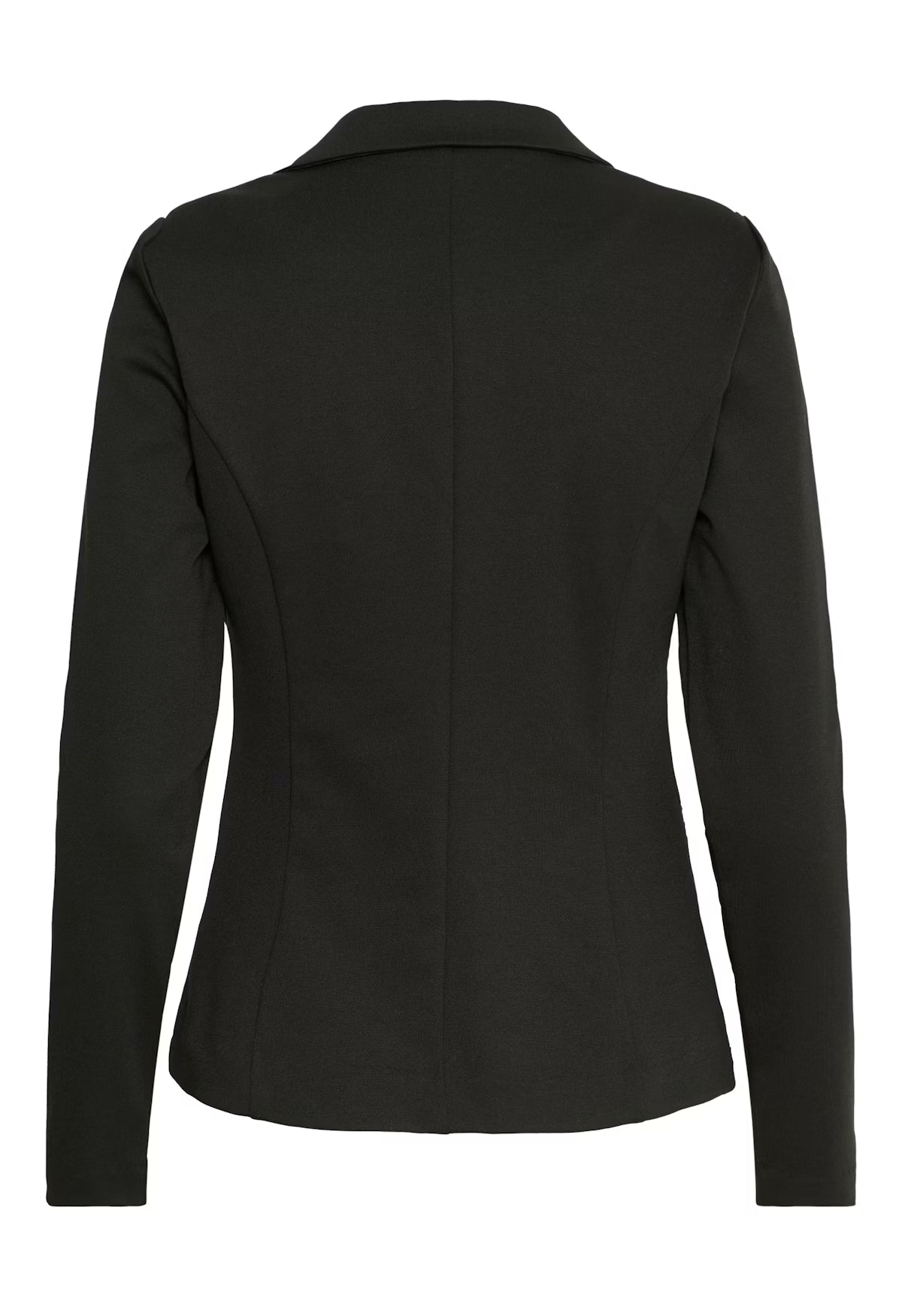 Black Fitted Work Blazer