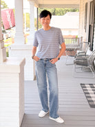 Rose & Lee Co Keeper Jeans, Heartbeat Denim