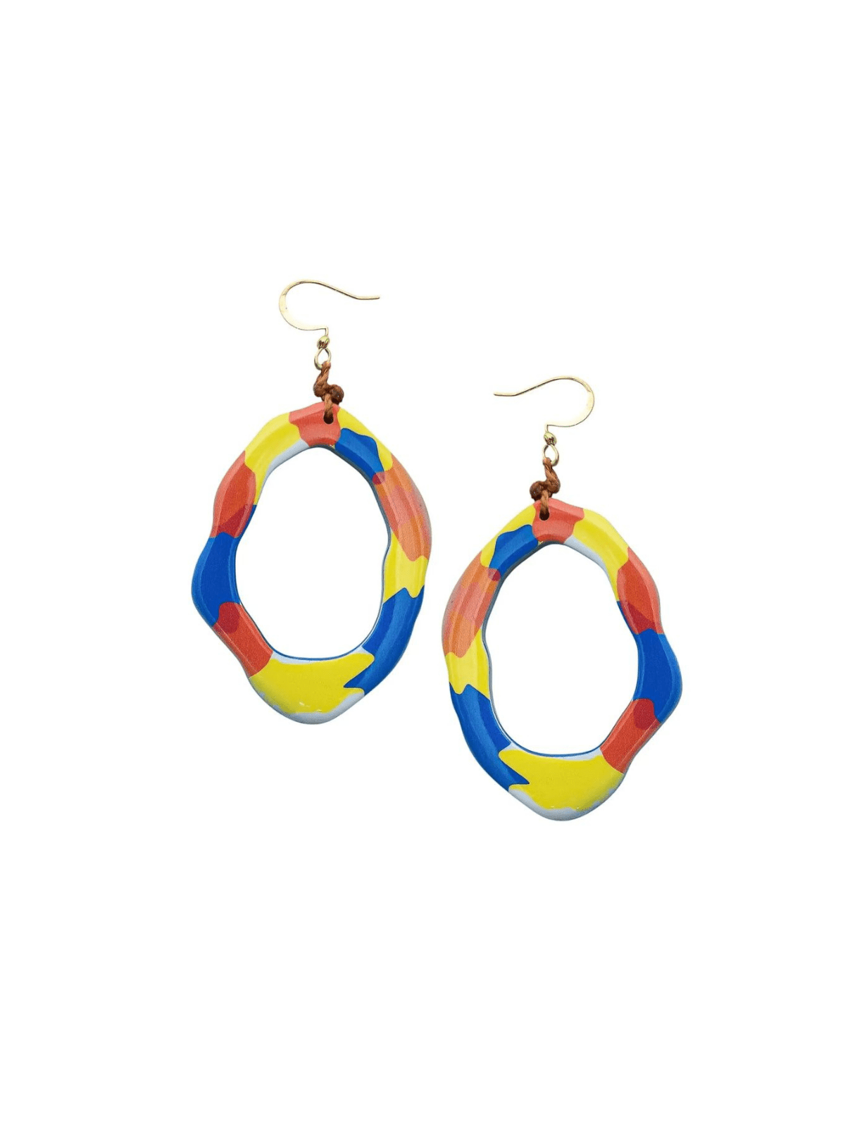 Rose & Lee Co Kira Earrings, Royal Blue Combo Earrings