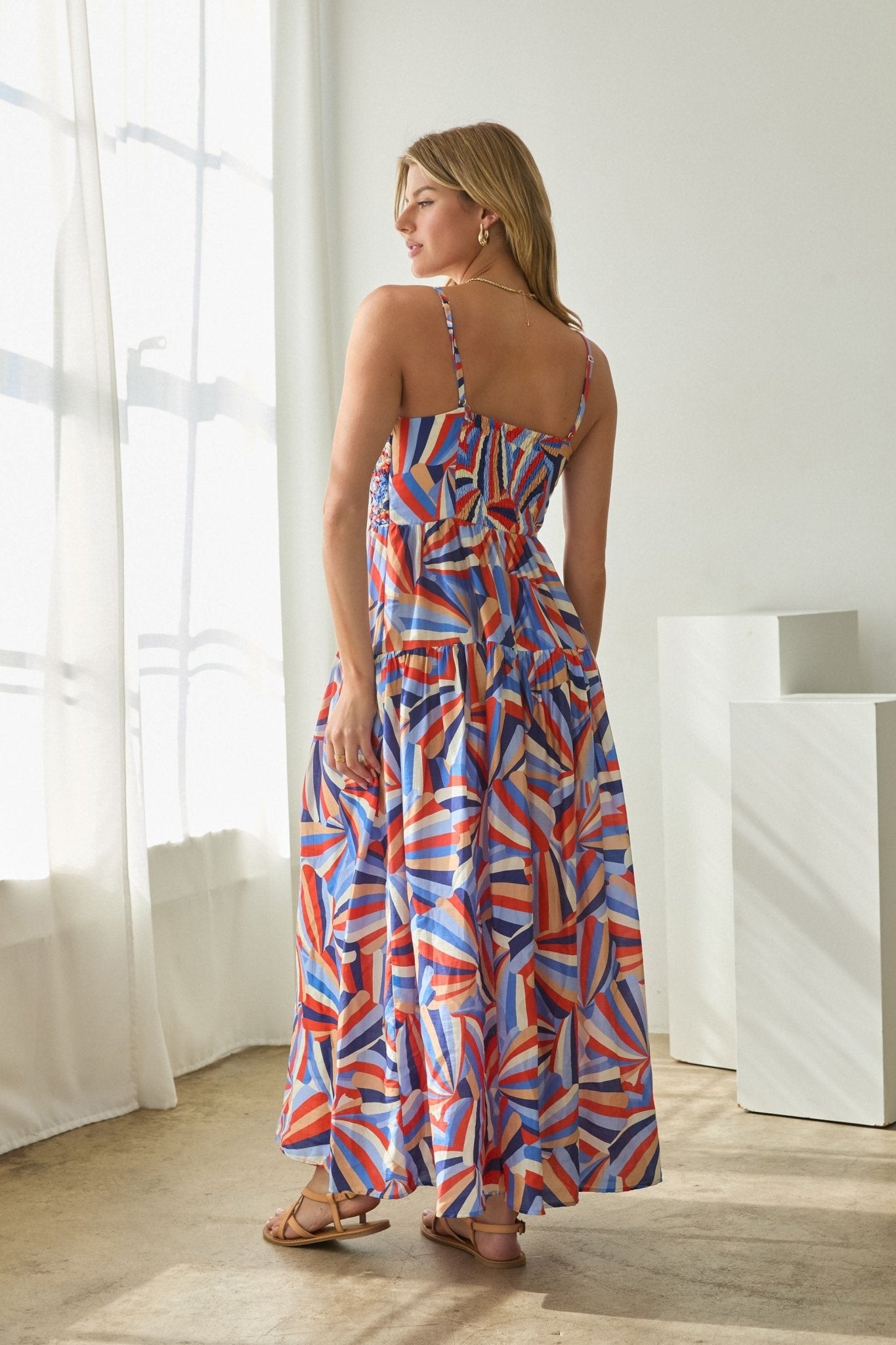 Rose & Lee Co Kylie Dress, Blue Multi Event Dress