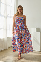 Rose & Lee Co Kylie Dress, Blue Multi Event Dress