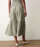 Rose & Lee Co Lana Skirt, Sage by Marine Layer Skirts
