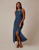 Rose & Lee Co Lark Dress, Captain Chambray Casual Dresses