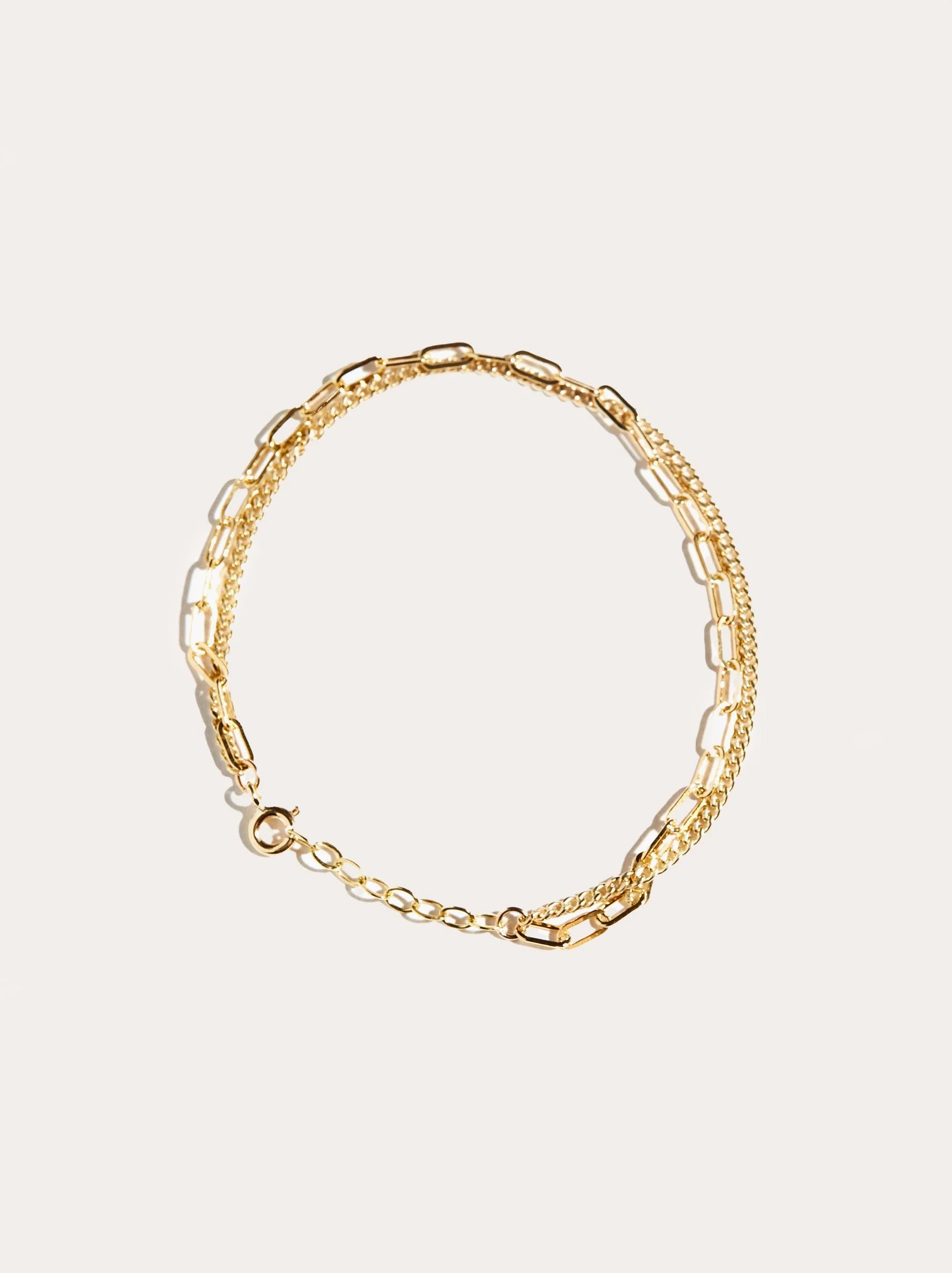 Gold Filled Layered Bracelet
