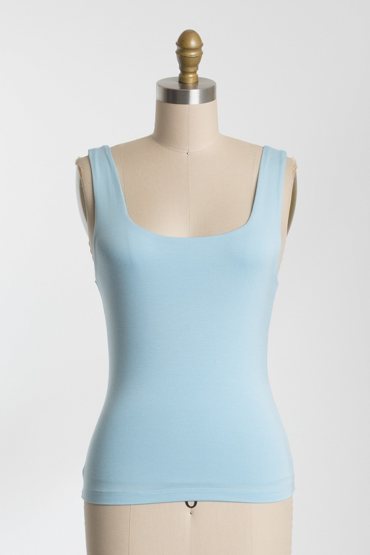 Rose & Lee Co Layer Tank, Baby Blue Tanks