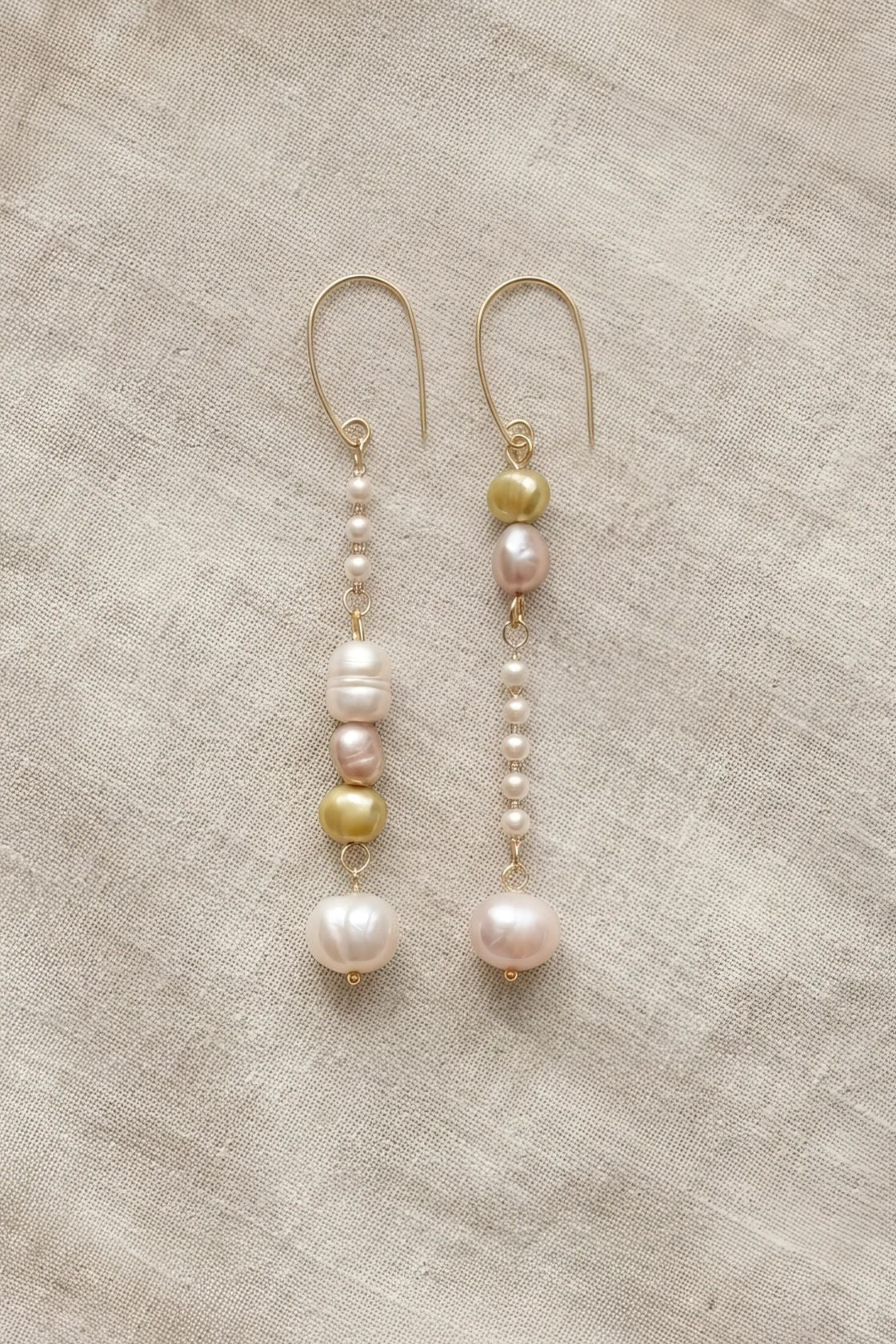 Rose & Lee Co Layla Earrings, 18k Gold Plated Earrings