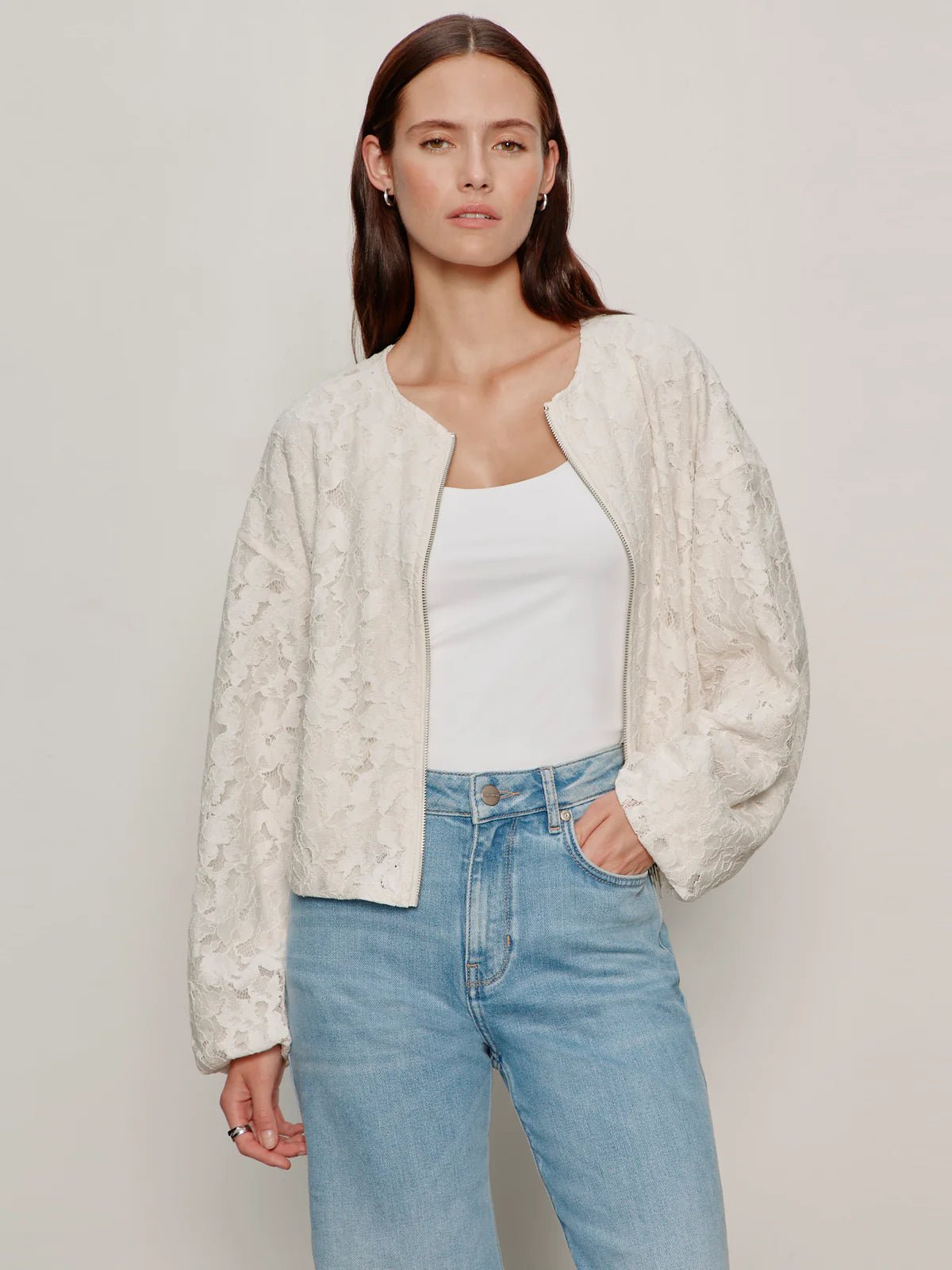 Rose & Lee Co Leila Lace Jacket, Collagen by Sanctuary Jackets