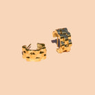 Gold Link Earrings