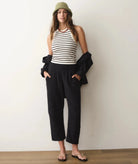 Rose & Lee Co Lexi Tank, Cream/Black Stripe by Marine Layer Tanks