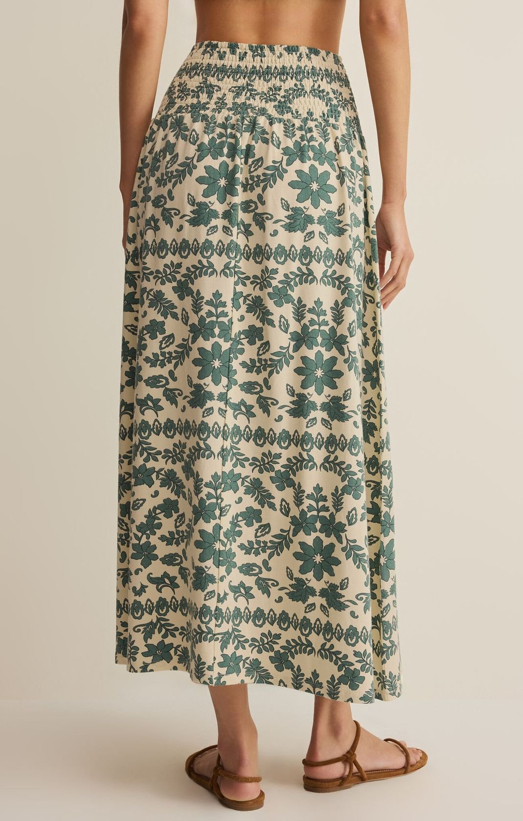 Rose & Lee Co Leya Skirt, Everglade by Z Supply Skirts