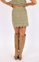 Rose & Lee Co Lola Skirt, Sage Skirts