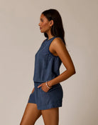 Rose & Lee Co Lou Tank, Captain Chambray Tanks