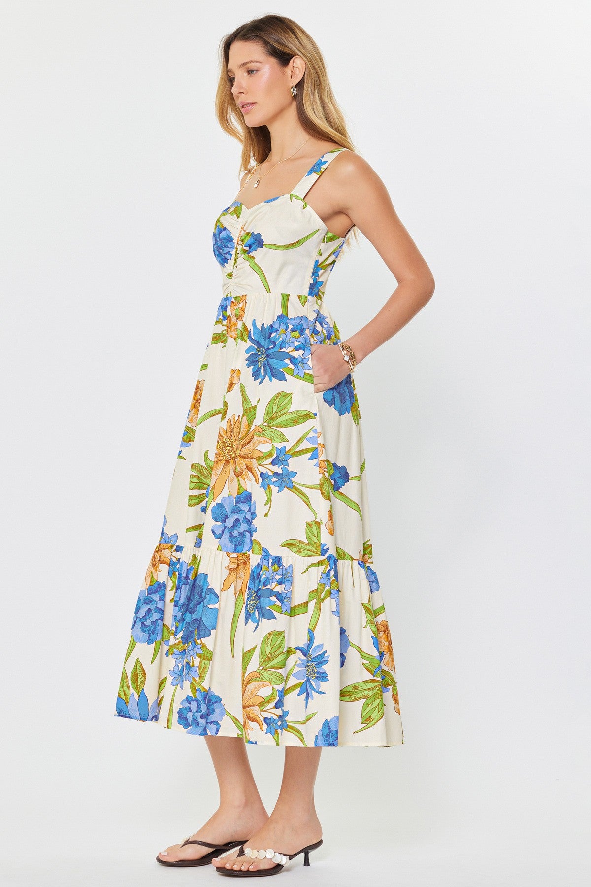 Rose & Lee Co Luna Dress, Multi Work Dress