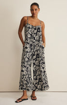 Rose & Lee Co Luz Floral Jumpsuit, Black by Z Supply Jumpsuit