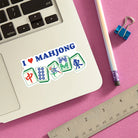 Rose & Lee Co I Heart Mahjong Sticker Stationary