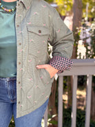 Rose & Lee Co Marais Reversible Jacket, Vista/Check Jackets