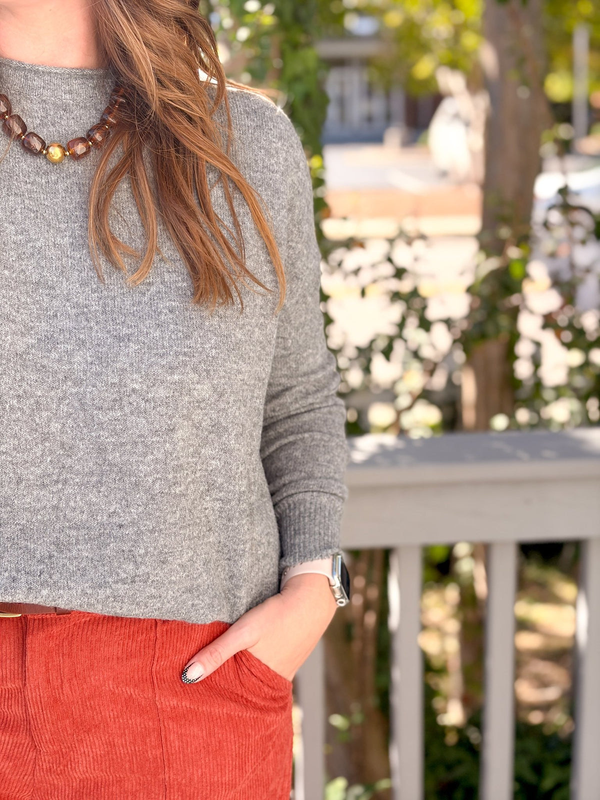 Rose & Lee Co Marianna Sweater, Dark Grey by The Normal Brand Sweaters