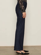 Dark Denim Straight Leg Jeans