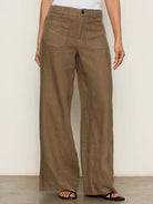 Rose & Lee Co The Marine Linen Pants, Timber by Sanctuary Pants