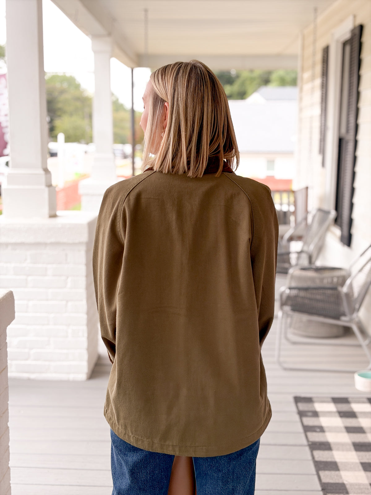 Rose & Lee Co Matin Jacket, Olive Jackets