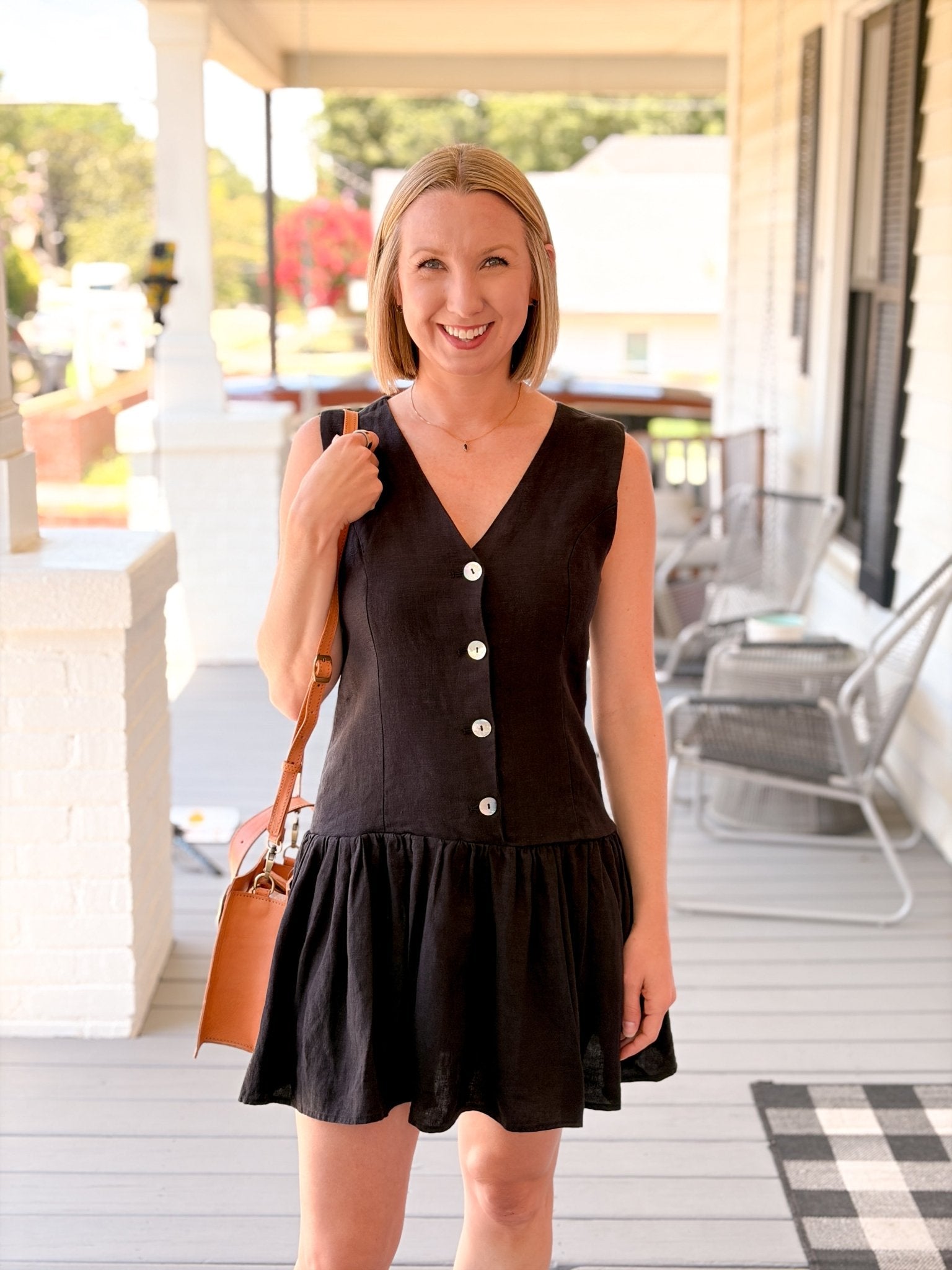 Rose & Lee Co Monroe Dress, Black by Mavi Jeans Casual Dresses
