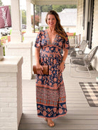 Rose & Lee Co Piazza Dress, Blue Iris Event Dress