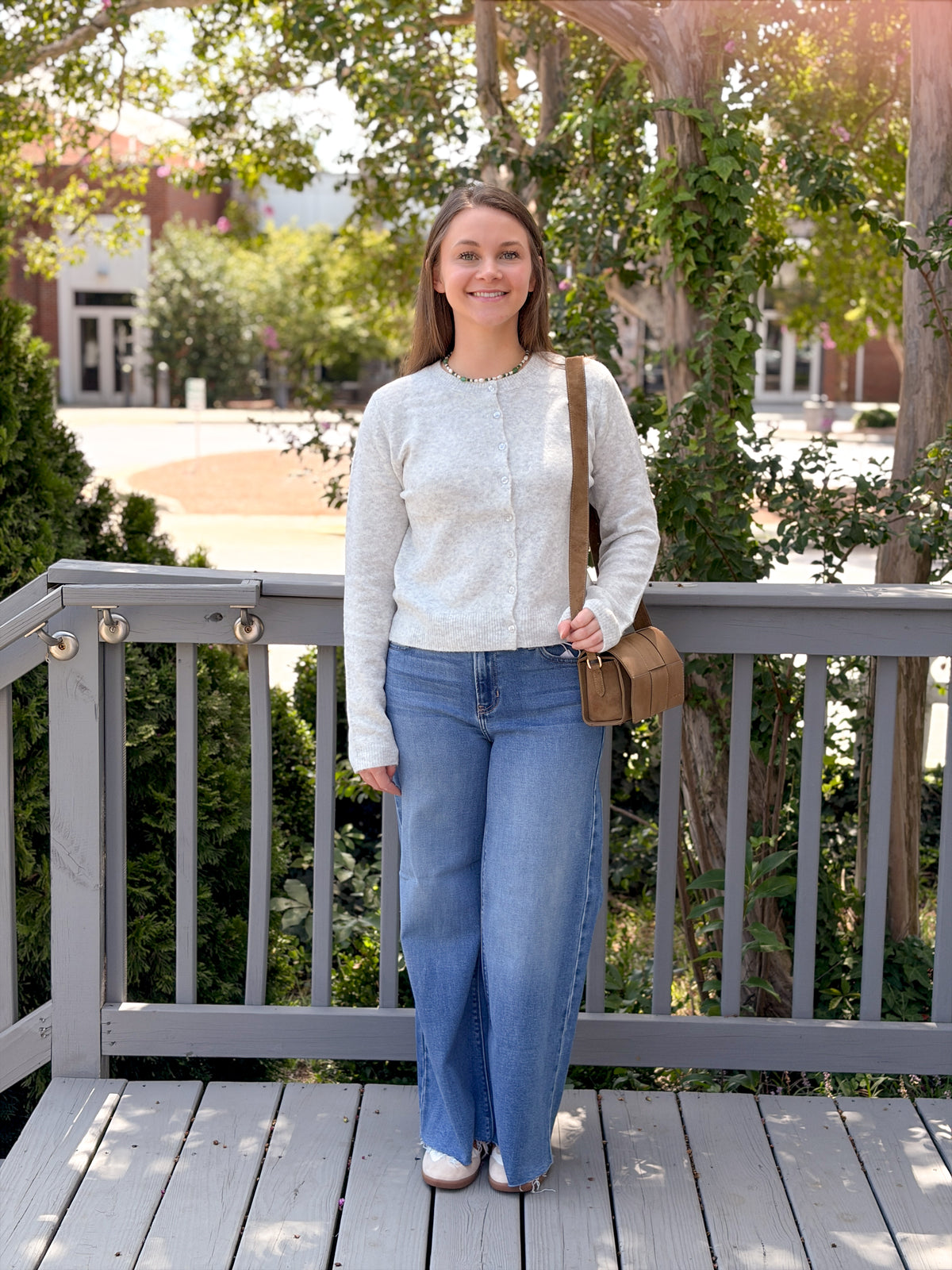 Rose & Lee Co Medina Cardigan, Feather Grey by Z Supply Cardigan
