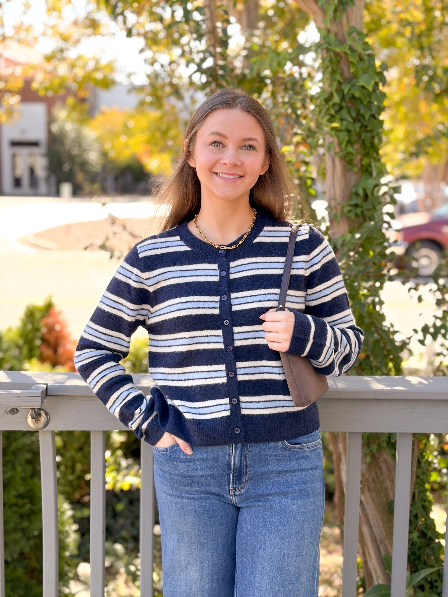 Rose & Lee Co Medina Stripe Cardigan, Eclipse by Z Supply Cardigan