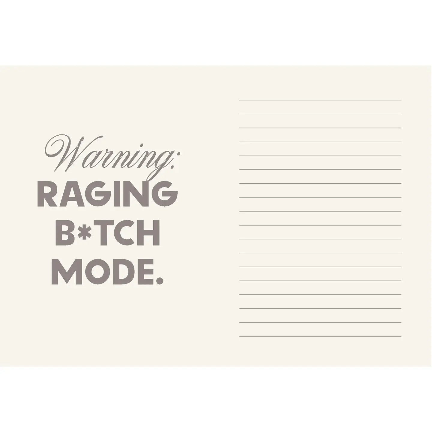 F*CK Menopause Pink Journal