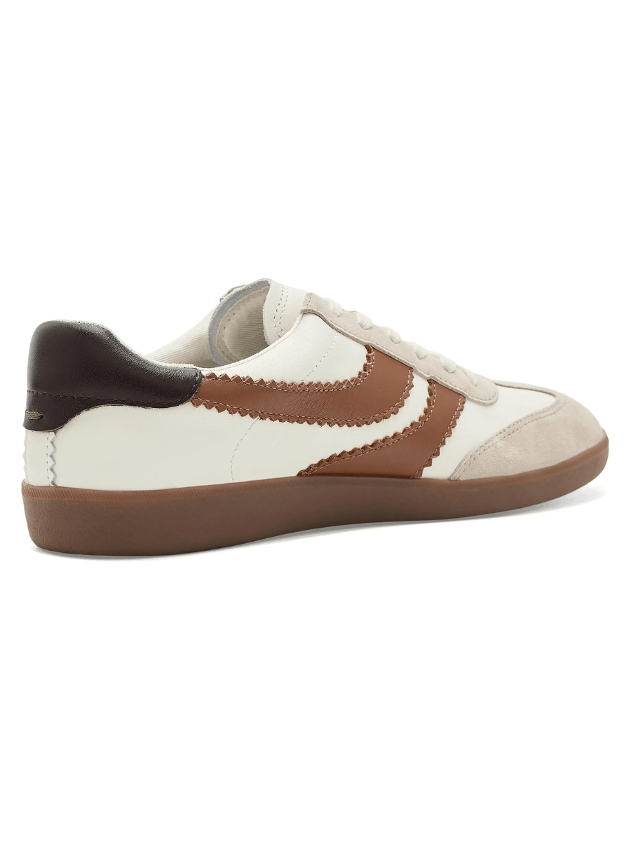 Rose & Lee Co Merit Sneakers, White/Tan Leather by Dolce Vita Accessories