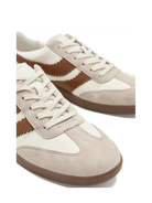 Rose & Lee Co Merit Sneakers, White/Tan Leather by Dolce Vita Accessories